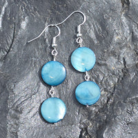 Mother of Pearl Shell Earrings