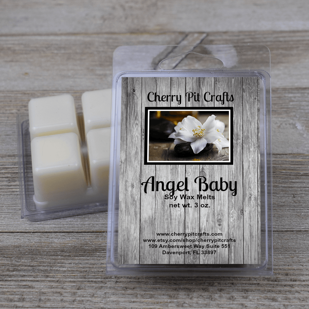 Angel Baby Soy Wax Melts - Get A Whiff @ Cherry Pit Crafts