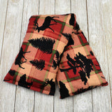 Cherry Pit Heating Pad - Animal Silhouettes on Plaid - Get A Whiff @ Cherry Pit Crafts
