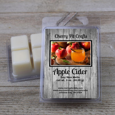 Apple Cider Soy Wax Melts - Get A Whiff @ Cherry Pit Crafts
