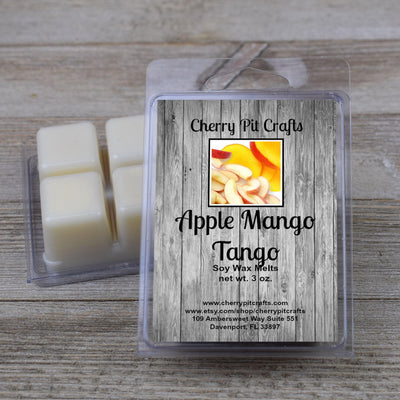 Apple Mango Tango Soy Wax Melts - Get A Whiff @ Cherry Pit Crafts