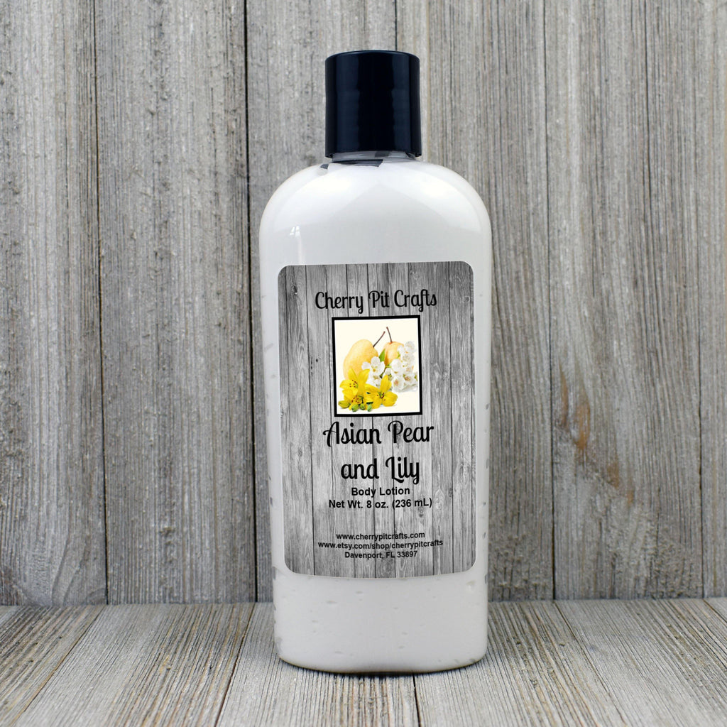 Asian Pear & Lily Body Lotion - Cherry Pit Crafts