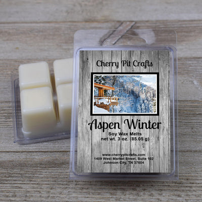 Aspen Winter Soy Wax Melts - Get A Whiff @ Cherry Pit Crafts