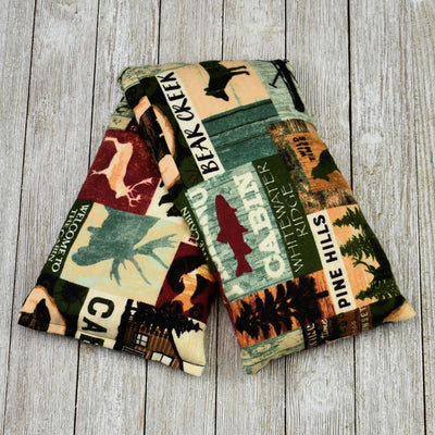 Cherry Pit Heating Pad - Bear Creek Cabin Patch - Cherry Pit Crafts