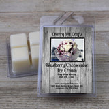 Blueberry Cheesecake Ice Cream Soy Wax Melts - Get A Whiff @ Cherry Pit Crafts