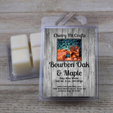 Bourbon Oak & Maple Soy Wax Melts - Get A Whiff @ Cherry Pit Crafts