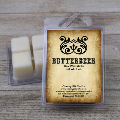 Butterbeer Scented Soy Wax Fragrance Tarts - Get A Whiff @ Cherry Pit Crafts