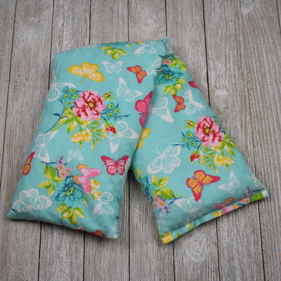 Cherry Pit Heating Pad - Butterfly Lace Garden Teal - Get A Whiff @ Cherry Pit Crafts
