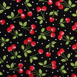 Cherry Pit Heating Pad - Cherries and White Dots - Cherry Pit Crafts