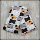 Cherry Pit Heating Pad - Close Together Cats - Cherry Pit Crafts
