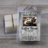 Coffee House Soy Wax Melts - Get A Whiff @ Cherry Pit Crafts