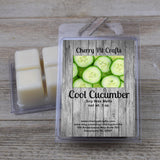 Cool Cucumber Soy Wax Melts - Get A Whiff @ Cherry Pit Crafts