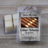 Cuban Tobacco Soy Wax Melts - Cherry Pit Crafts