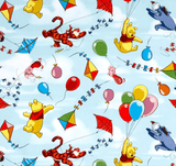 Cherry Pit Heating Pad - Pooh and Friends with Balloons - Get A Whiff @ Cherry Pit Crafts