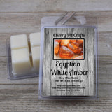 Egyptian White Amber Soy Wax Melts - Get A Whiff @ Cherry Pit Crafts