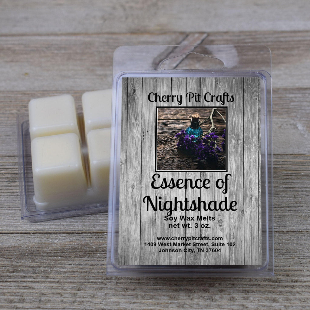 Essence of Nightshade Soy Wax Melts - Get A Whiff @ Cherry Pit Crafts