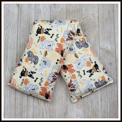 Cherry Pit Heating Pad - Fall Pups - Cherry Pit Crafts