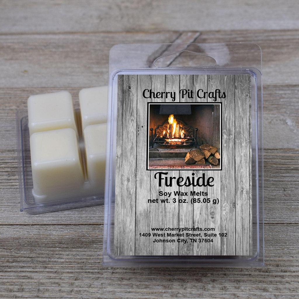 Fireside Soy Wax Melts - Get A Whiff @ Cherry Pit Crafts