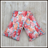 Cherry Pit Heating Pad - Flamingo Friends - Cherry Pit Crafts