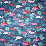 Cherry Pit Heating Pad - Flamingos on Blue - Cherry Pit Crafts