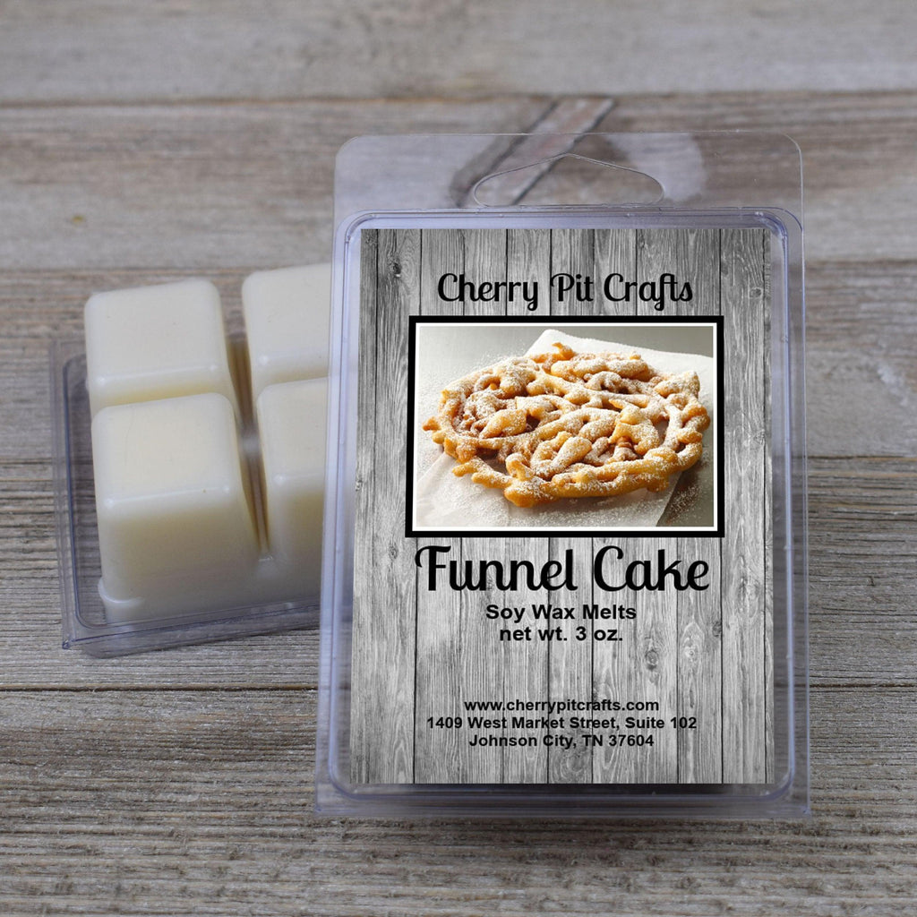 Funnel Cake Soy Wax Melts - Get A Whiff @ Cherry Pit Crafts