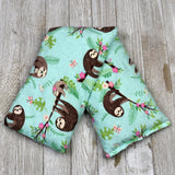 Cherry Pit Heating Pad - Hanging Sloth Babies - Cherry Pit Crafts