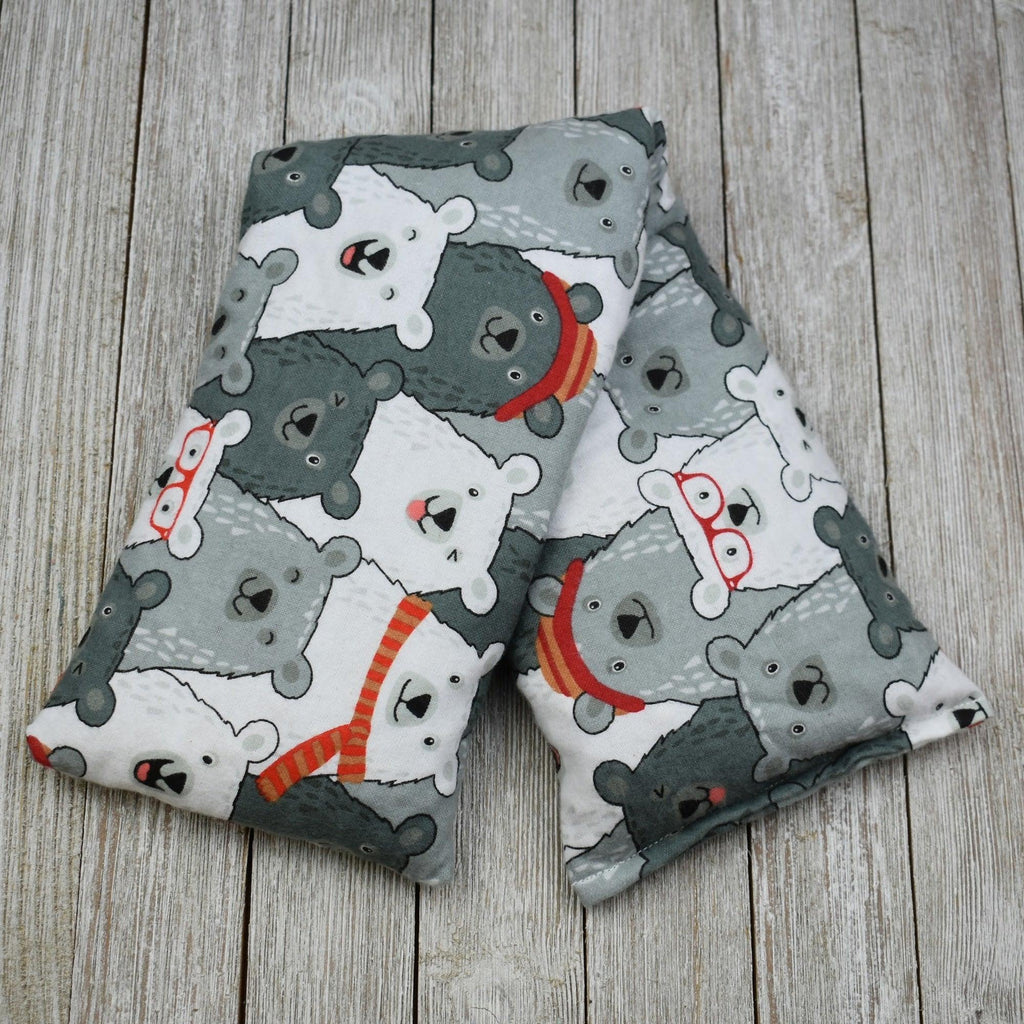 Cherry Pit Heating Pad - Happy Bear Friends - Get A Whiff @ Cherry Pit Crafts