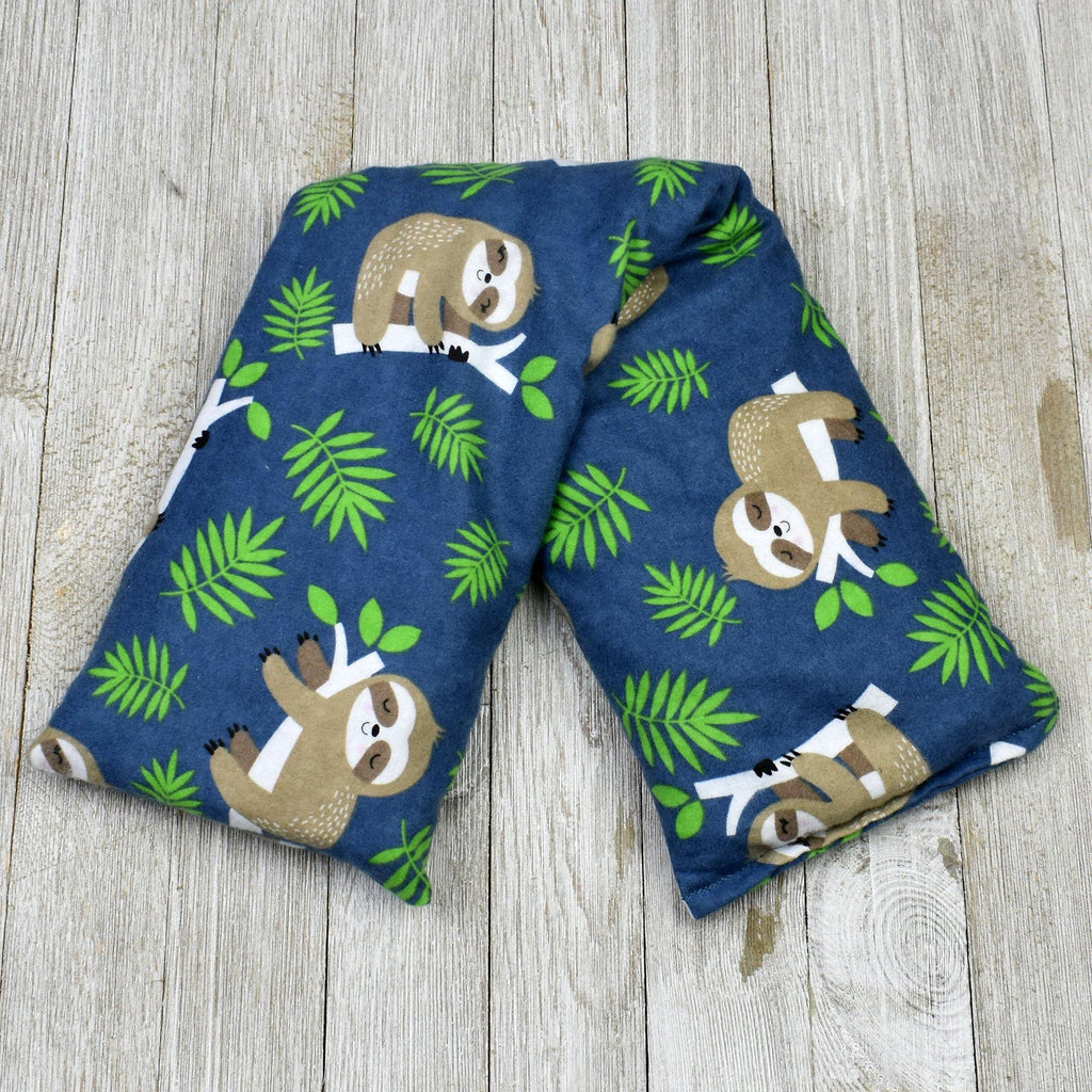 Cherry Pit Heating Pad - Happy Sloths - Cherry Pit Crafts