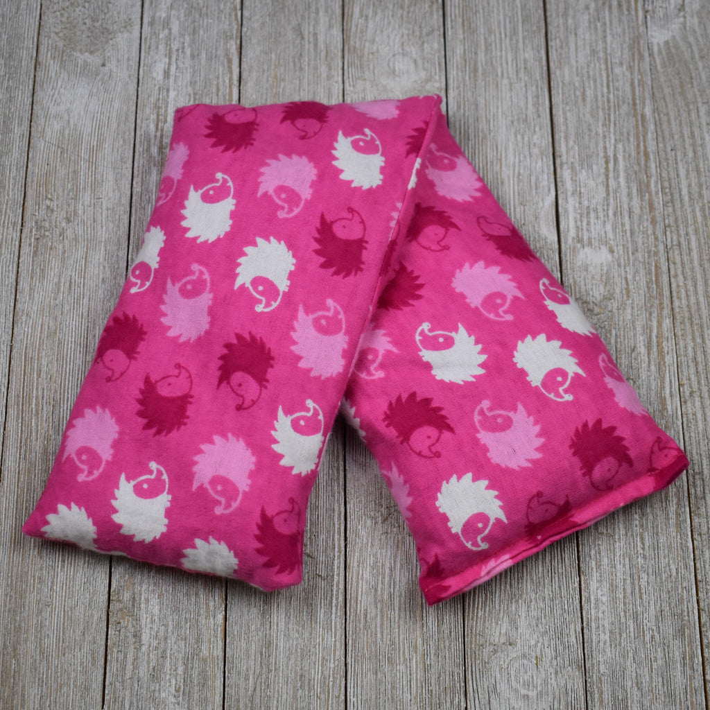 Cherry Pit Heating Pad - Hedgehog Pink - Get A Whiff @ Cherry Pit Crafts