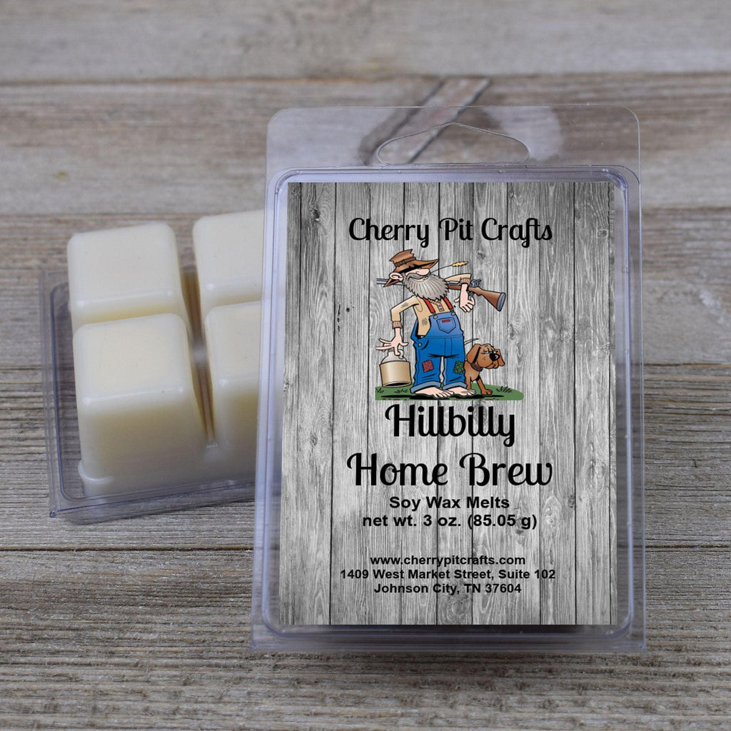 Hillbilly Home Brew Soy Wax Melts - Get A Whiff @ Cherry Pit Crafts