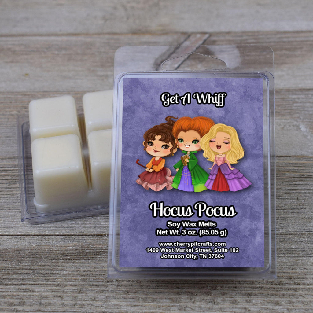 Hocus Pocus Soy Wax Melts - Get A Whiff @ Cherry Pit Crafts