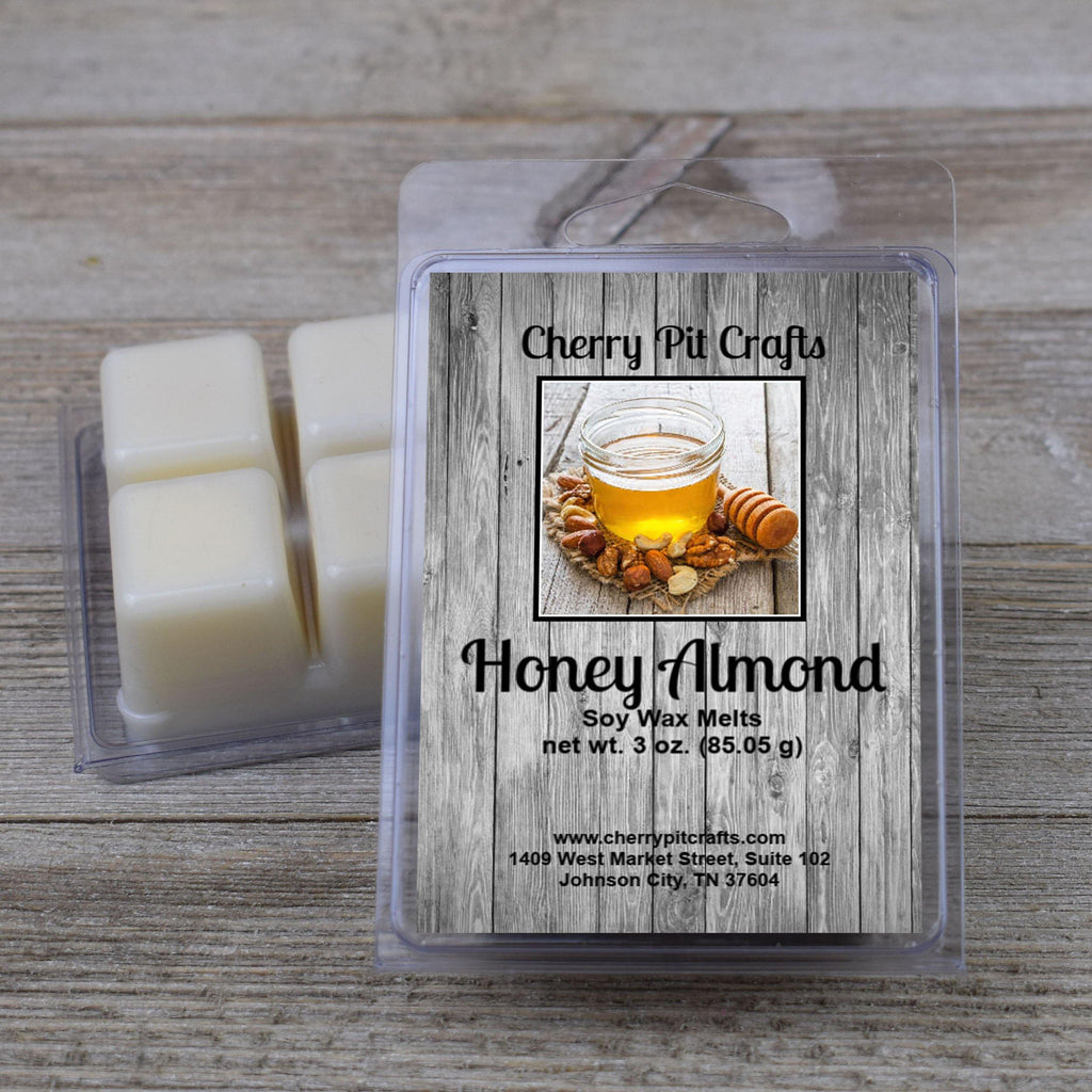 Honey Almond Soy Wax Melts - Cherry Pit Crafts