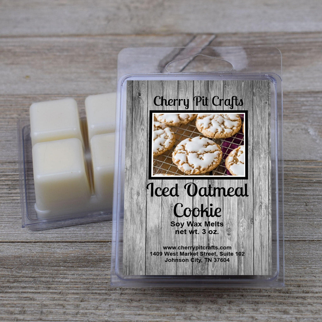 Iced Oatmeal Cookie Soy Wax Melts - Get A Whiff @ Cherry Pit Crafts