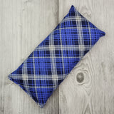 Cherry Pit Heating Pad - Kate Plaid Blue and Black - Cherry Pit Crafts