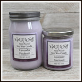 Lavender Patchouli Soy Wax Candles - Get A Whiff @ Cherry Pit Crafts