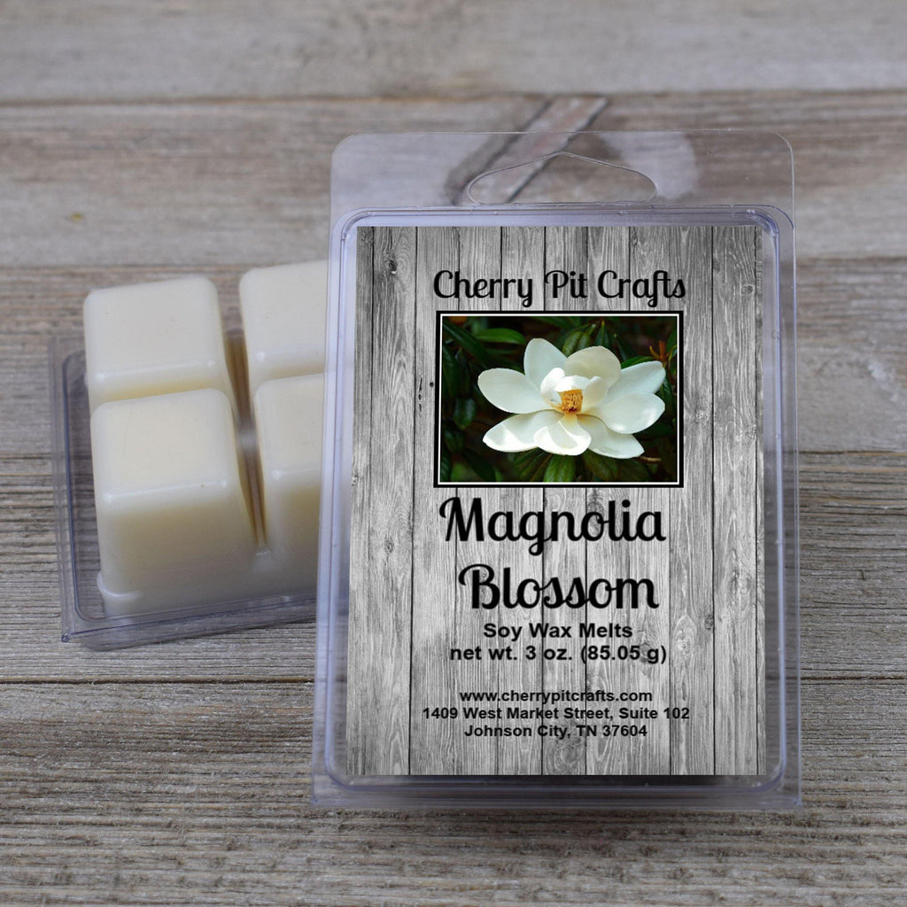 Magnolia Blossom Soy Wax Melts - Cherry Pit Crafts