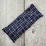 Cherry Pit Heating Pad - Navy and Gray Plaid - Cherry Pit Crafts