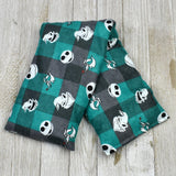 Cherry Pit Heating Pad - Nightmare Before Christmas Plaid - Cherry Pit Crafts