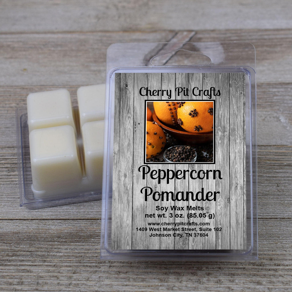 Peppercorn Pomander Soy Wax Melts - Get A Whiff @ Cherry Pit Crafts