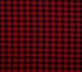 Cherry Pit Heating Pad - Red & Black Buffalo Check - Get A Whiff @ Cherry Pit Crafts