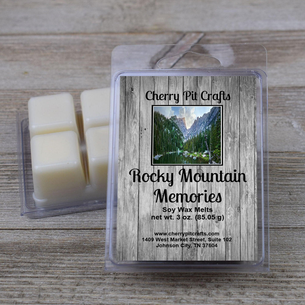 Rocky Mountain Memories Soy Wax Melts - Get A Whiff @ Cherry Pit Crafts