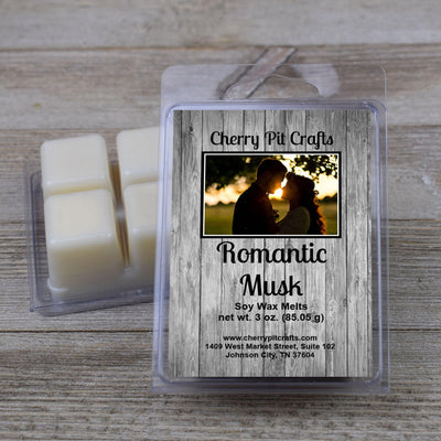 Romantic Musk Soy Wax Melts - Get A Whiff @ Cherry Pit Crafts