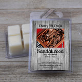 Sandalwood Soy Wax Melts - Get A Whiff @ Cherry Pit Crafts