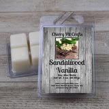 Sandalwood Vanilla Soy Wax Melts - Get A Whiff @ Cherry Pit Crafts