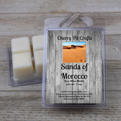 Sands Of Morocco Soy Wax Melts - Get A Whiff @ Cherry Pit Crafts