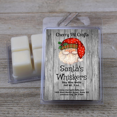 Santa's Whiskers Soy Wax Melts - Get A Whiff @ Cherry Pit Crafts
