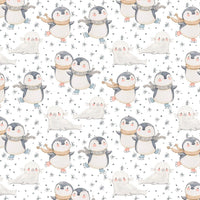 Cherry Pit Heating Pad - Skating Penguins And Seals - Get A Whiff @ Cherry Pit Crafts