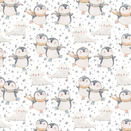 Cherry Pit Heating Pad - Skating Penguins And Seals - Get A Whiff @ Cherry Pit Crafts