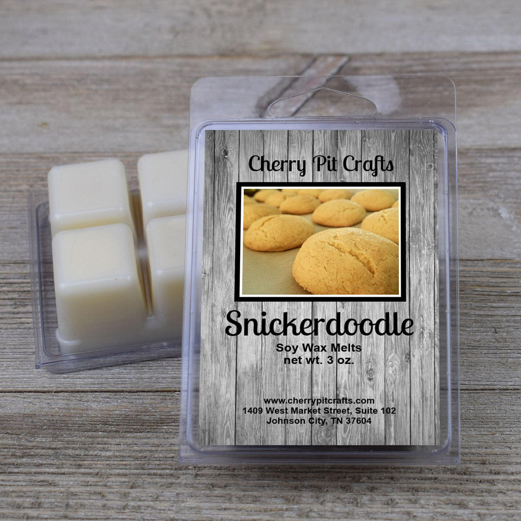 Snickerdoodle Soy Wax Melts - Get A Whiff @ Cherry Pit Crafts