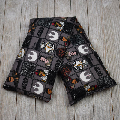 Cherry Pit Heating Pad - Star Wars VII Heroes In Squares - Get A Whiff @ Cherry Pit Crafts